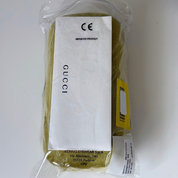 NWT - Gucci Red I Love You Square Sunglasses And Case - Picture 8 of 16